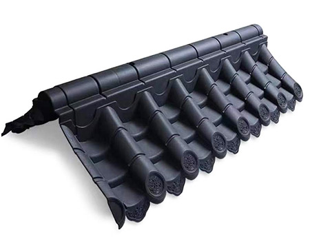 合成樹脂瓦是一款不生銹、不變形的屋面瓦片